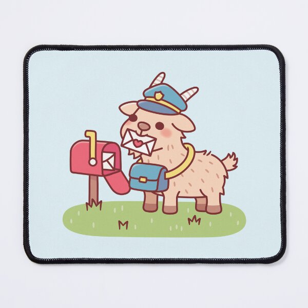 Item preview, Cute Goat Postal Mail Delivery Service designed and sold by rustydoodle.