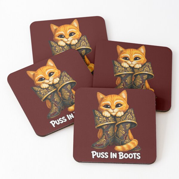 Item preview, Brave Cat In Boots  designed and sold by stephensgeo.