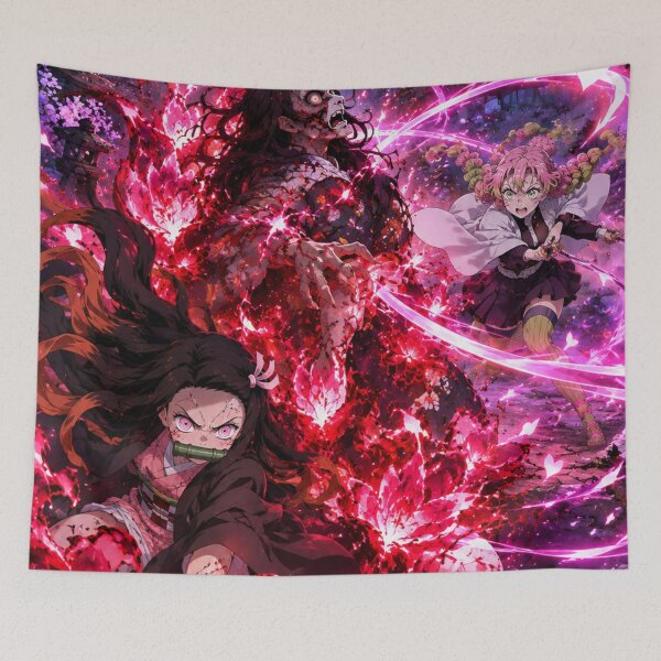 Item preview, Mitsuri and Nezuko designed and sold by jinwooo.