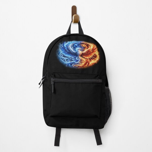 Item preview, Dual Element Phoenix – Fire and Water designed and sold by TroviTutto.