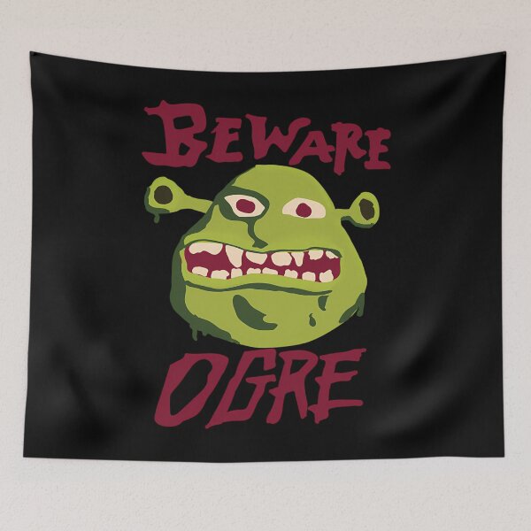 Item preview, Beware Ogre Shreks Sign designed and sold by HAYDENSBORNE.