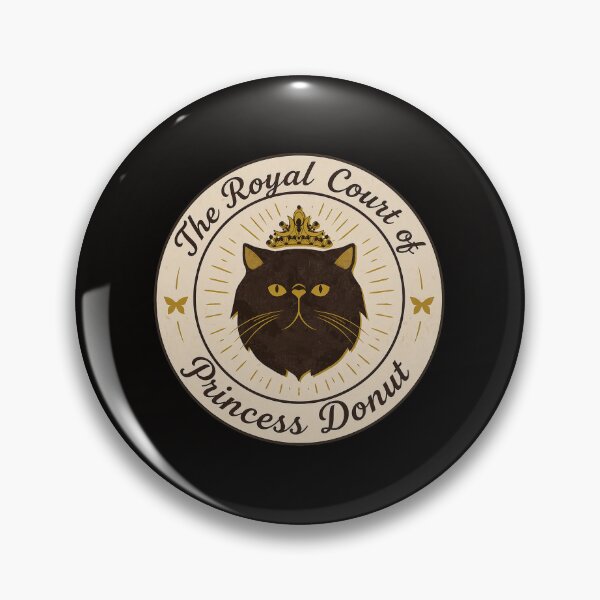 Item preview, The Royal Court of Princess Donut Majestic Cat Emblem designed and sold by farris-emel-art.