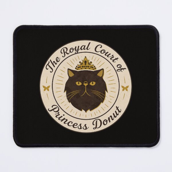 Item preview, The Royal Court of Princess Donut Majestic Cat Emblem designed and sold by farris-emel-art.