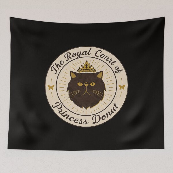 Item preview, The Royal Court of Princess Donut Majestic Cat Emblem designed and sold by farris-emel-art.