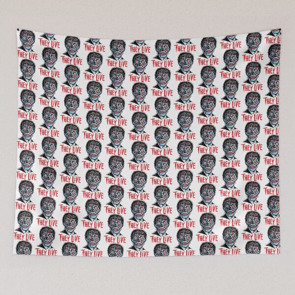 Item preview, They Live Inspired Alien Invasion Sci-Fi Artwork Design designed and sold by Limibp.