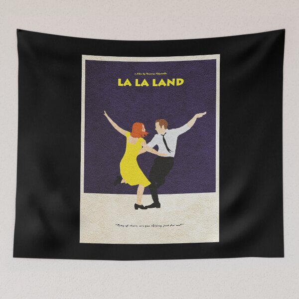 Item preview, La La Land City of Stars – Romantic Musical Movie Vintage Poster designed and sold by manuelhanss7.