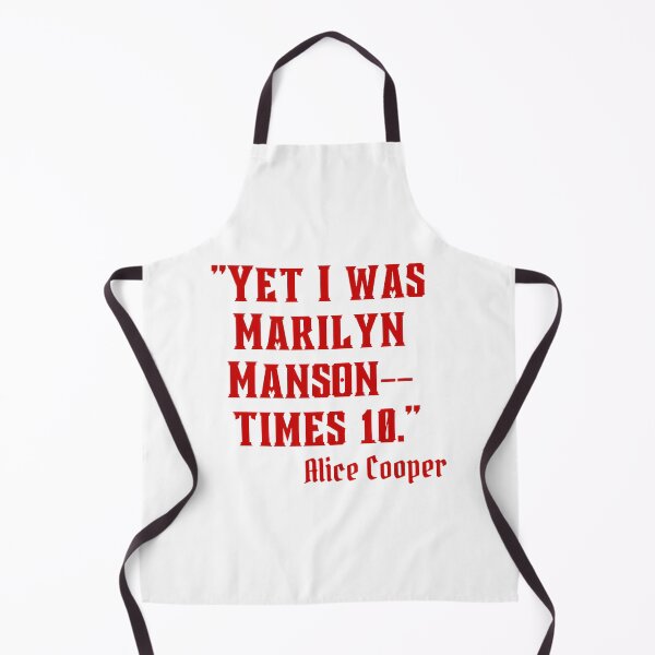 Item preview, Alice Cooper Quote Design in Red Text - Gothic, Metal, and Punk Style designed and sold by billno786.