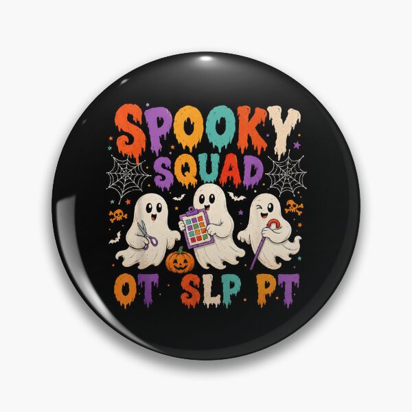 Item preview, Halloween Spooky Squad Slp Ot Pt Ghost Occupational Therapy designed and sold by streetwen.
