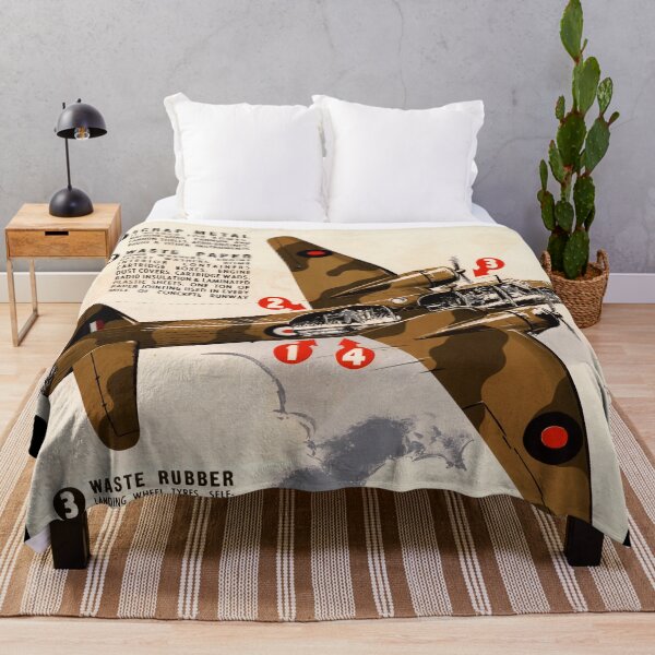 Item preview, WWII British Salvage Propaganda Poster | Bomber Aircraft Art | Contribute to War Effort | Recycling & Conservation Print designed and sold by artofuniverse.