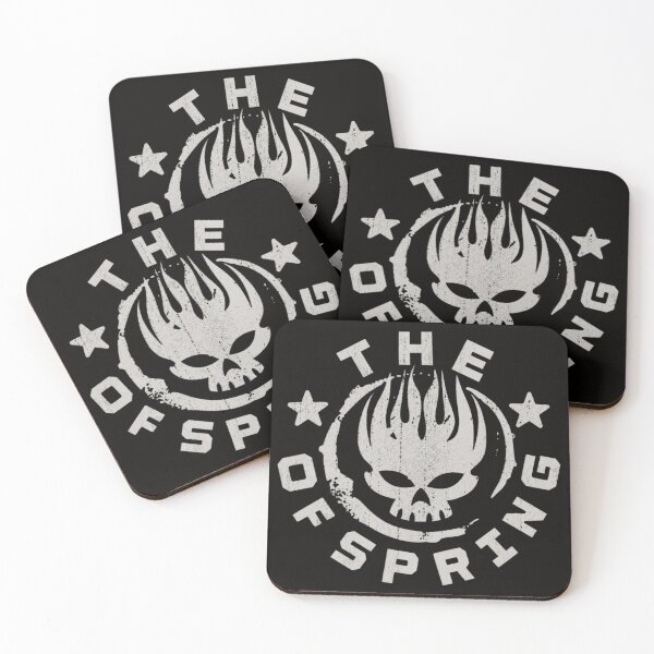 Item preview, The Offspring Skull Flames Grunge Band  designed and sold by farris-emel-art.