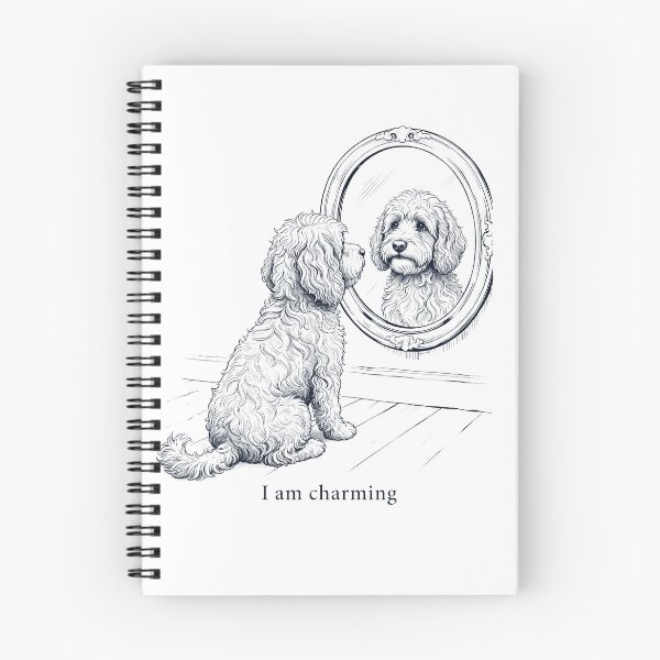 Item preview, Cockapoo I Am Charming Mirror Meme Dog Lover designed and sold by dian-rody-crest.