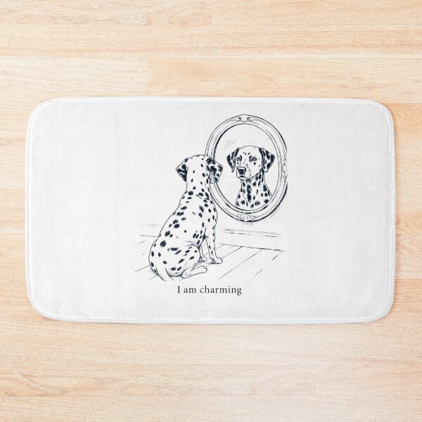 Item preview, Dalmatian I Am Charming Mirror Meme Dog Lover designed and sold by dian-rody-crest.