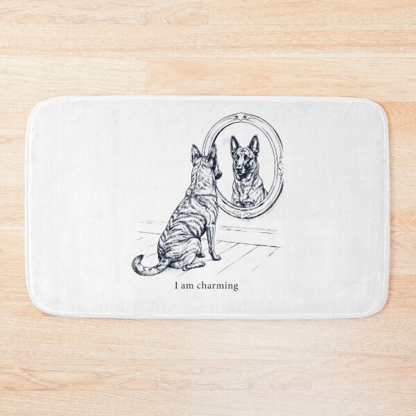 Item preview, Dutch Shepherd I Am Charming Mirror Meme Dog Lover designed and sold by dian-rody-crest.