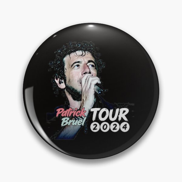 Item preview, Patrick Bruel TOUR 2024 Concert Fan Art  designed and sold by farris-emel-art.