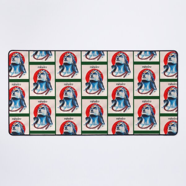 Item preview, Lord Shiva Painting Oversized designed and sold by CuriousKingShop.