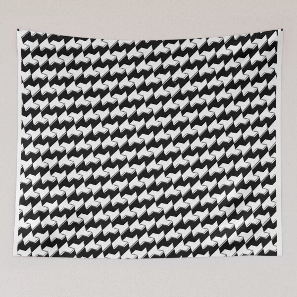 Item preview, Bubble houndstooth, grey designed and sold by mntimg.