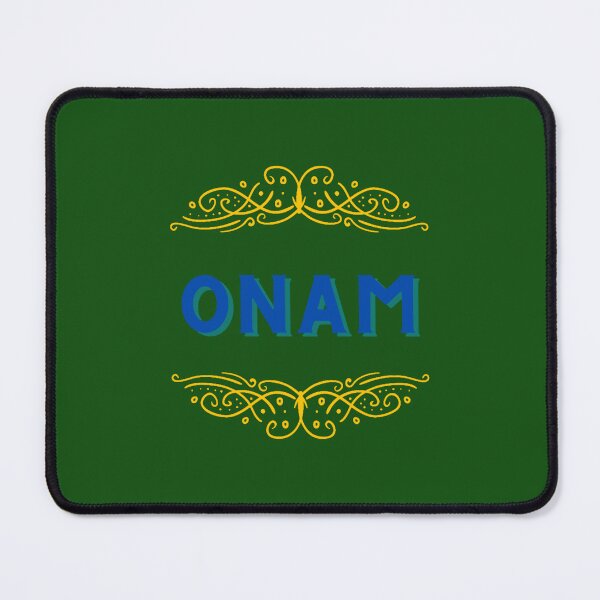 Item preview, Onam Indian Festival Yellow and Blue Ornaments Souvenir Gift idea for India Lovers designed and sold by CuriousKingShop.
