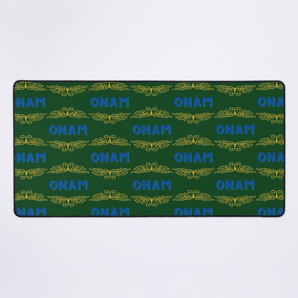 Item preview, Onam Indian Festival Yellow and Blue Ornaments Souvenir Gift idea for India Lovers designed and sold by CuriousKingShop.