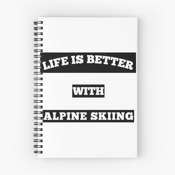 Item preview, Life is Better with Alpine Skiing Graphic Design for Winter Sports Enthusiasts designed and sold by SkinnyOrca.