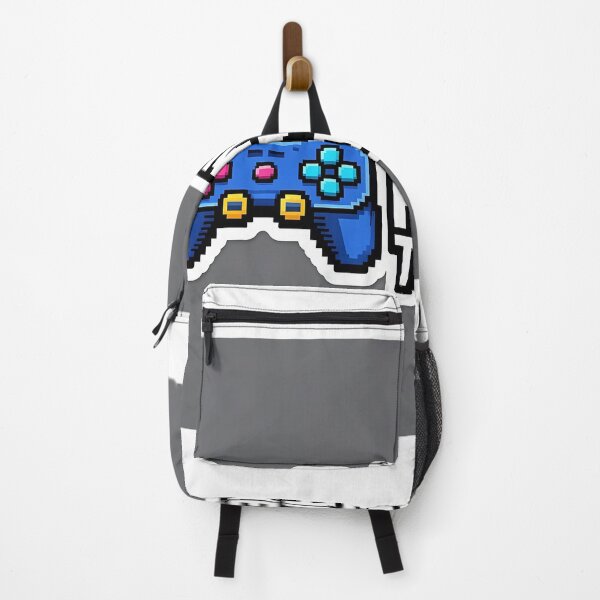Item preview, I Paused My Game To Be Here - Retro Pixel Art Gaming Sticker designed and sold by AviWear.