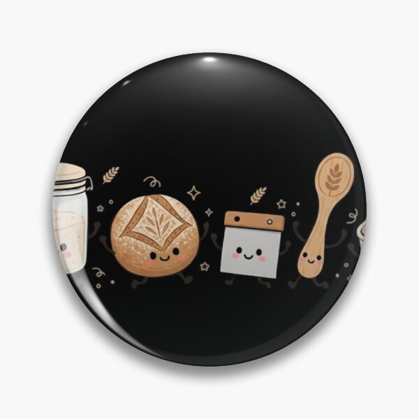 Item preview, Cute Sourdough Baking Friends designed and sold by haitrieuic96.