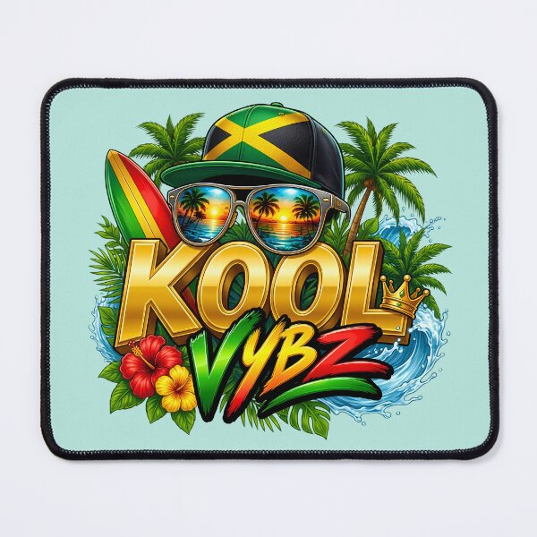 Item preview, Kool Vybz Jamaica Tropical Beach Summer Vibe Design designed and sold by digitalbob60.