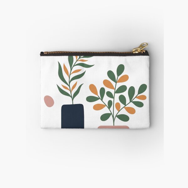 Item preview, Abstract Potted Leaves – Minimalist Modern Botanical Art designed and sold by meghnad.