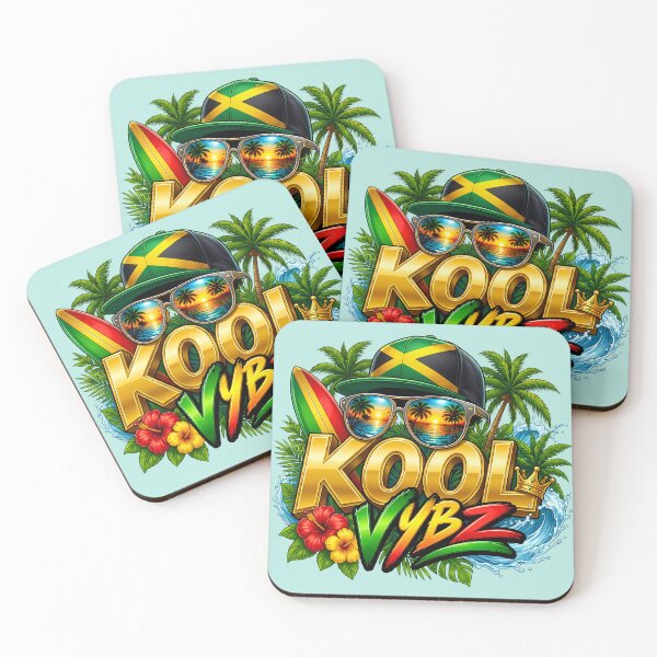 Item preview, Kool Vybz Jamaica Tropical Beach Summer Vibe Design   designed and sold by digitalbob60.