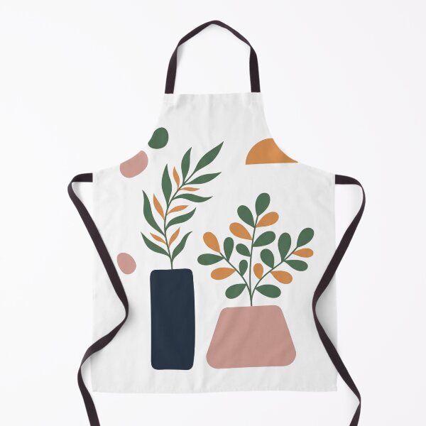 Item preview, Abstract Potted Leaves – Minimalist Modern Botanical Art designed and sold by meghnad.
