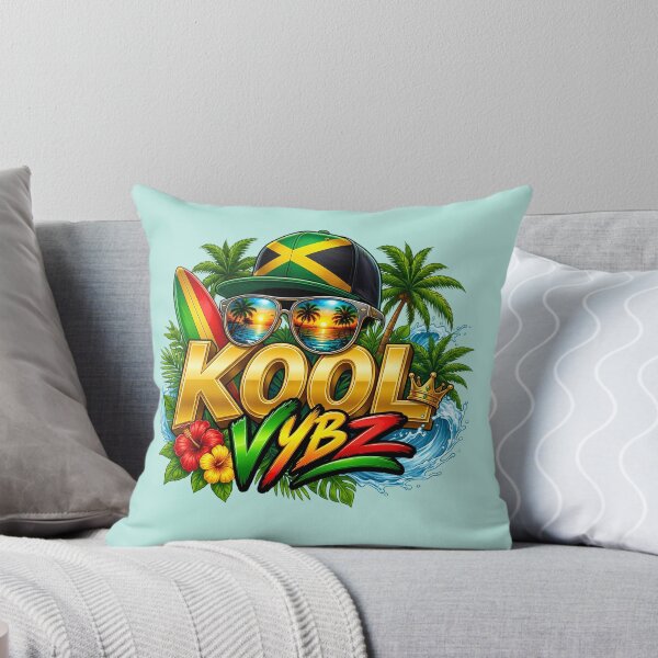 Item preview, Kool Vybz Jamaica Tropical Beach Summer Vibe Design   designed and sold by digitalbob60.