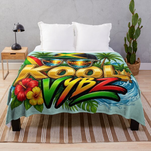 Item preview, Kool Vybz Jamaica Tropical Beach Summer Vibe Design   designed and sold by digitalbob60.