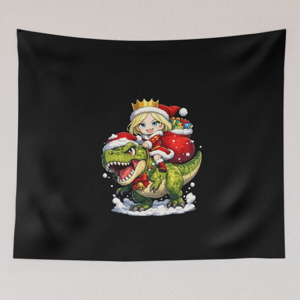 Item preview, Queen Hiling Ranking of Kings Christmas T Rex Ride designed and sold by SolenneAzur.