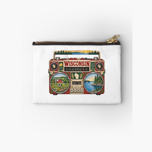 Item preview, Wisconsin Gen X Boom Box designed and sold by Whimspired By Paxx.