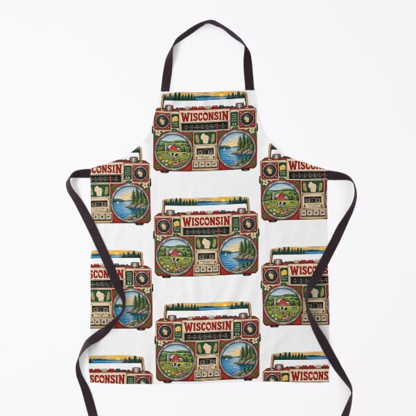 Item preview, Wisconsin Gen X Boom Box designed and sold by Whimspired By Paxx.