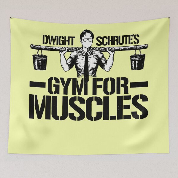 Item preview, Dwight Schrute Gym designed and sold by Ribeiro-Art.