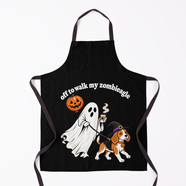 Item preview, Off To Walk My Zombieagle Ghost And Witch Beagle designed and sold by elderberry.