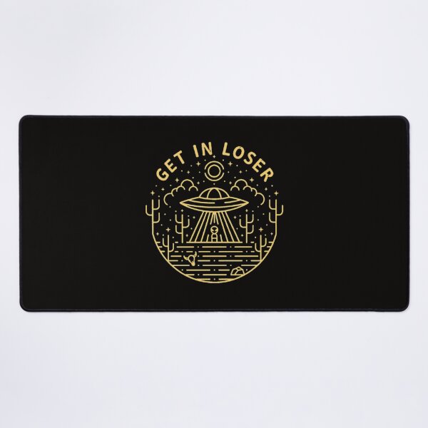 Item preview, Get In Loser UFO Desert Line Art designed and sold by farris-emel-art.