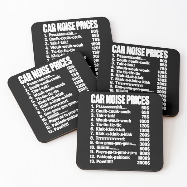 Item preview, Funny Car Noise Prices Funny Repair Humor Art designed and sold by elderberry.