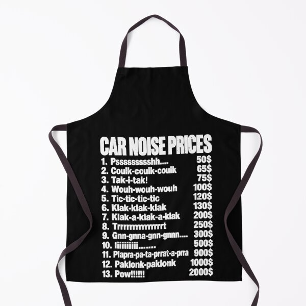 Item preview, Funny Car Noise Prices Funny Repair Humor Art designed and sold by elderberry.