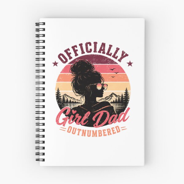 Item preview, Officially Girl Dad Outnumbered Fatherhood Dad Life Daughters Papa Best Dad designed and sold by SkeletonsDanger.