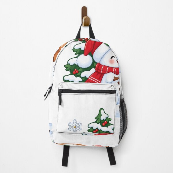 Item preview, Snowman and Baby Fawn by a Christmas Tree designed and sold by skyartdesign.