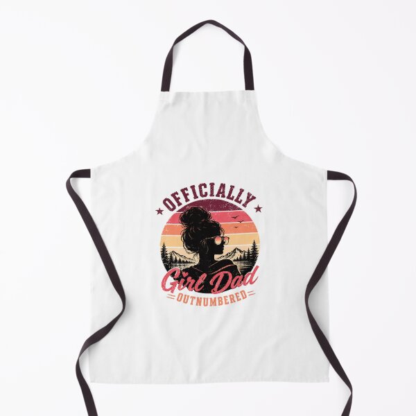 Item preview, Officially Girl Dad Outnumbered Fatherhood Dad Life Daughters Papa Best Dad designed and sold by SkeletonsDanger.