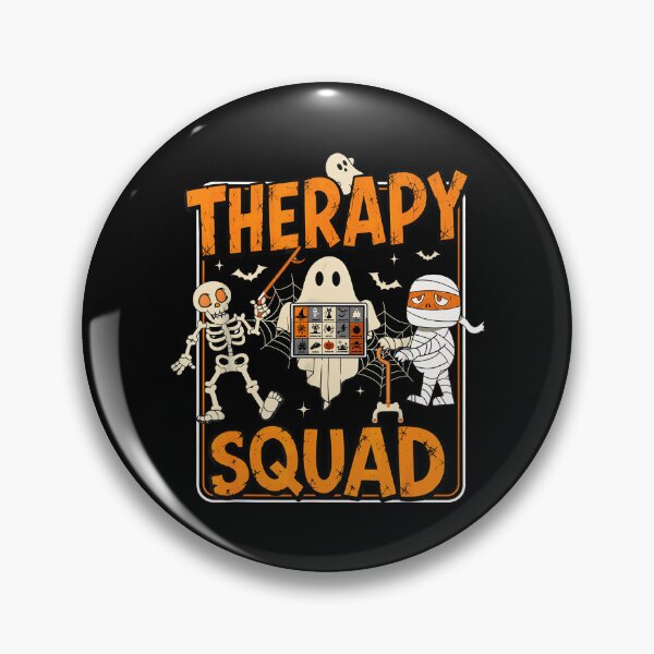 Item preview, Halloween Therapy Squad Ghost Skeleton Ot Pt Slp designed and sold by streetwen.