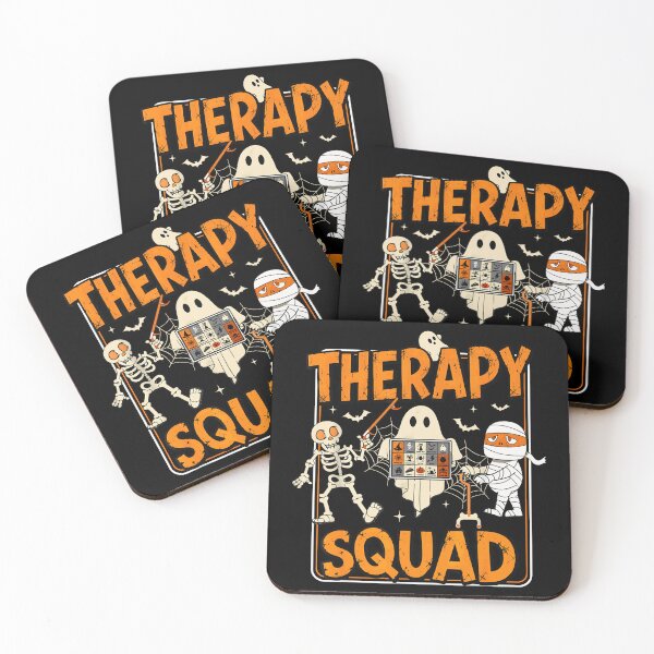 Item preview, Halloween Therapy Squad Ghost Skeleton Ot Pt Slp designed and sold by streetwen.