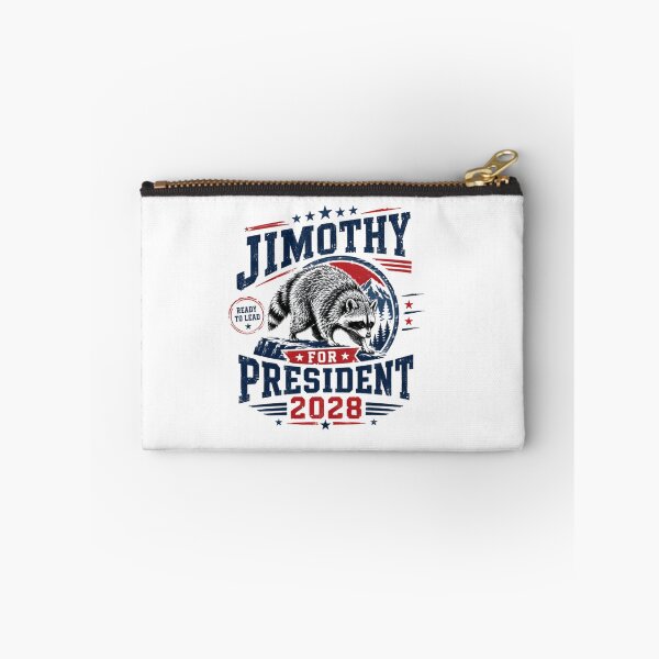 Item preview, Jimothy For President 2028 Ready To Lead Raccoon Election Political Humor Campaign designed and sold by JonesFlora2025.