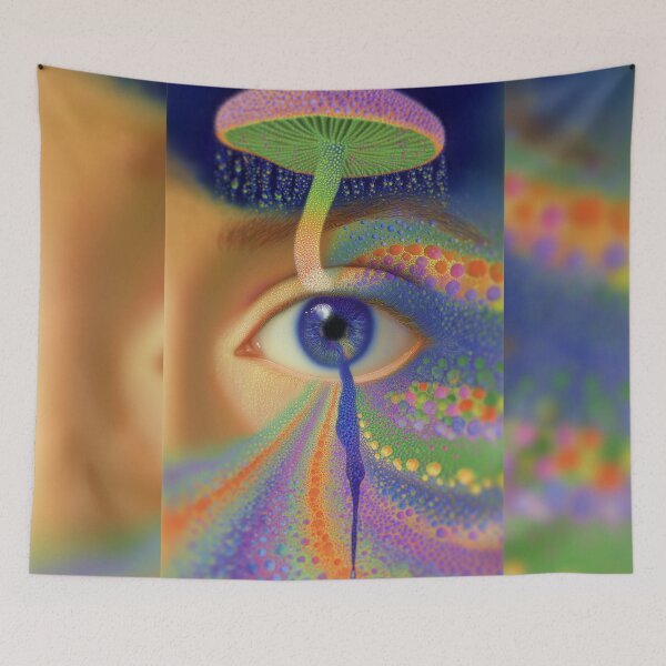 Item preview, The Mushroom Eyebrow designed and sold by MongLongStudio.
