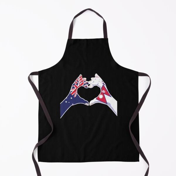 Item preview, Nepalese Nepal Australian Australia Love Heart Peace designed and sold by Velibor083.
