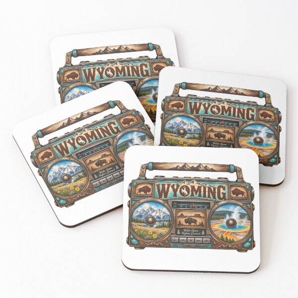 Item preview, Wyoming Gen X Boom Box designed and sold by Whimspired By Paxx.