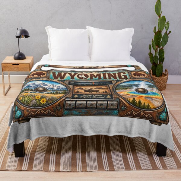 Item preview, Wyoming Gen X Boom Box designed and sold by Whimspired By Paxx.