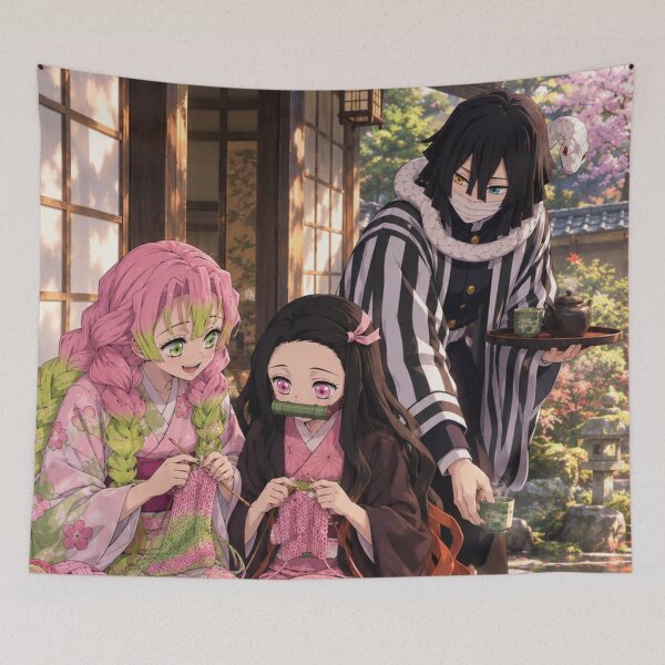 Item preview, Mitsuri and Nezuko  designed and sold by jinwooo.
